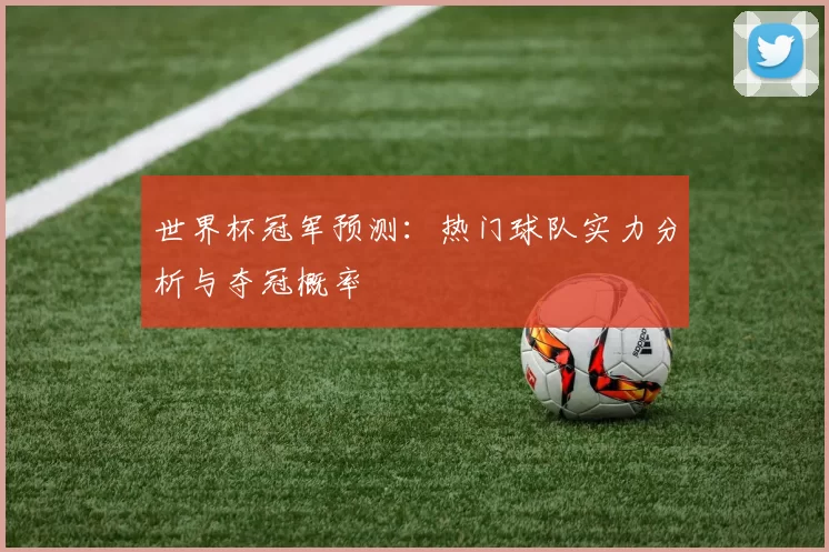 世界杯冠军预测：热门球队实力分析与夺冠概率