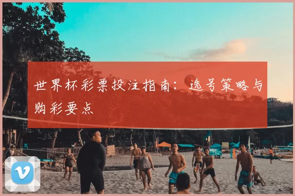 世界杯彩票投注指南:选号策略与购彩要点